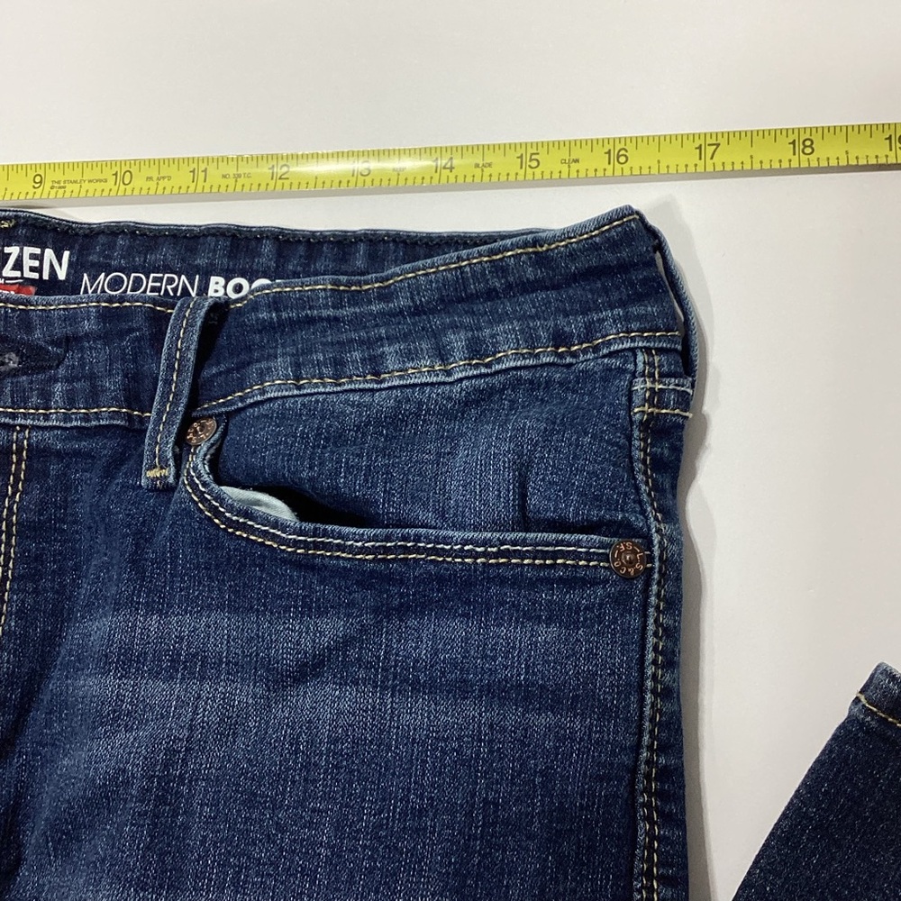 Levi’s Denizen Modern Boot Cut Jeans 10M Women’s Dark Wash - Picture 7 of 10